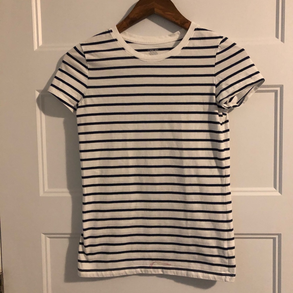 Cherokee - Ultimate Tee Stripped Navy and White